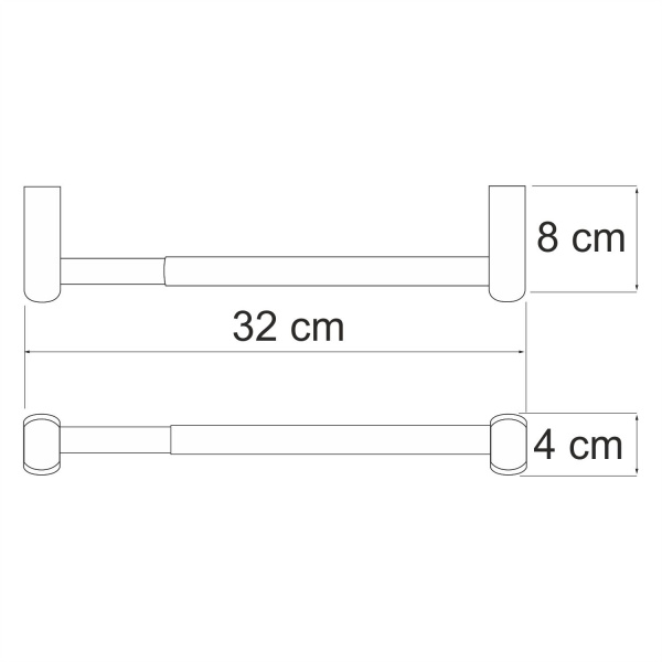 Держатель бумажных полотенец WasserKRAFT Berkel K-6800, K-6891