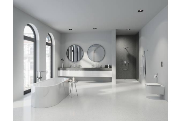Унитаз подвесной Grohe Essence Ceramic, безободковый, альпин/белый, 3957100H