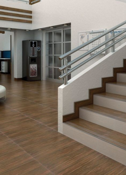 Керамогранит Kerama Marazzi Шале 30х60 коричневый SG203400R