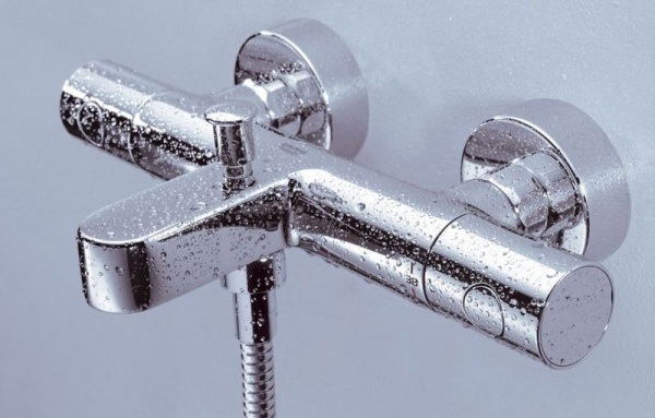 Смеситель для ванны Grohe Grohtherm 800 Cosmopolitan, термостатический, хром, 34766000