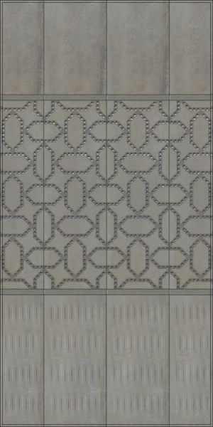 Плитка керамическая настенная Kerama Marazzi Раваль серый светлый структура 30x89,5, 13067R