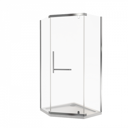 Душевая кабина Bas ORION PNT-100-C-CH