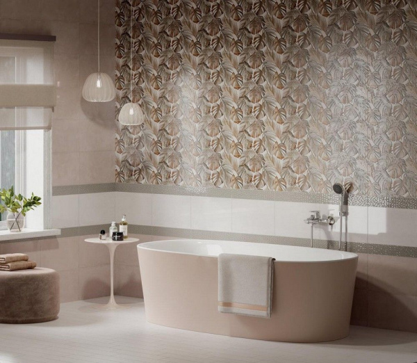 Плинтус Kerama Marazzi Левада зеленый светлый глянц 25х15, FMB027