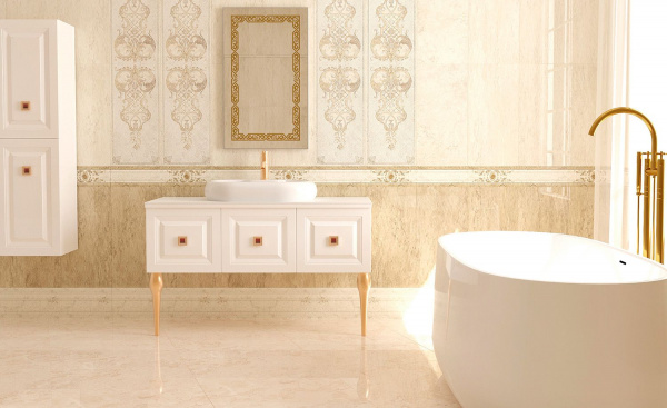 Бордюр Eurotile Ceramica ANIKA 292 12*30 (центр)