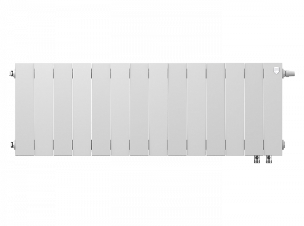 Радиатор биметаллический Royal Thermo PianoForte 300 /Bianco Traffico VDR - 14 секций, белый, RTPBTV