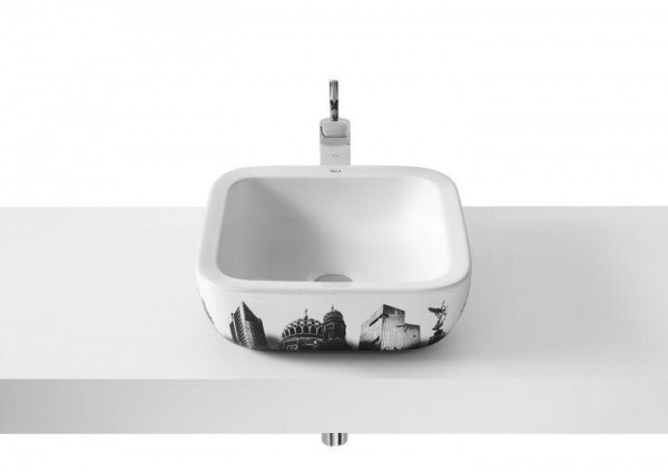Раковина Roca URBAN BER 40*40 (Берлин), 7.3276.5.G00.U