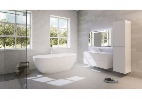Ванна акриловая Riho INSPIRE  Velvet White  180x80, BD0210500000000