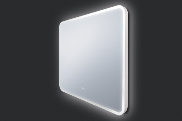 Зеркало Aqua de Marco Амазон Мюзик 80*60 см, с LED-подсветкой, Bluetooth, динамики, антизапотевание,