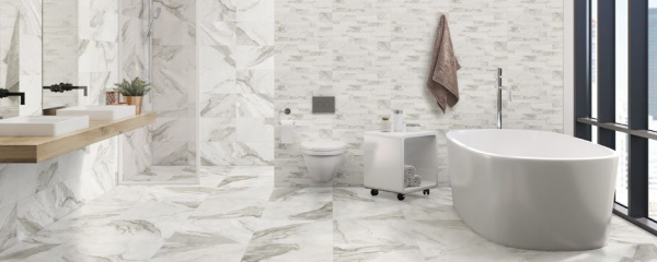 Керамогранит Azteca Ceramica CALACATTA SILVER R120 GLOSSY40Х120