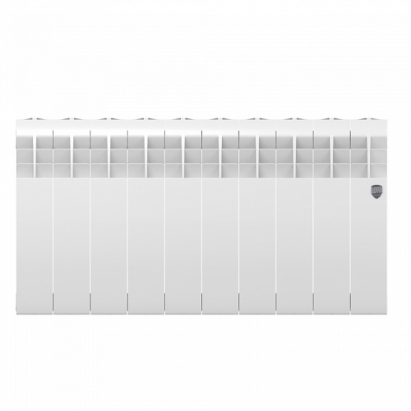 Радиатор биметаллический Royal Thermo BiLiner 350 /Bianco Traffico - 10 секций, белый, RTBBT35010