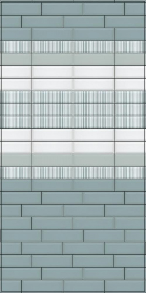 Плитка настенная Kerama Marazzi Аккорд серый грань 8,5х28,5 9014