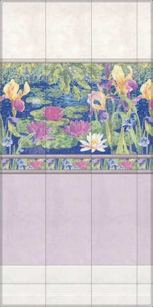 Бордюр Kerama Marazzi 30х7,2 Сад Моне HGD\A95\11000RL