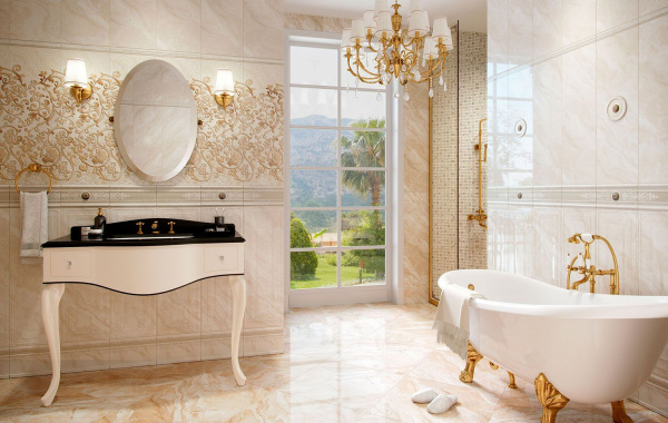 Керамическая плитка настенная Eurotile Ceramica ECLIPSE BEIGE 29,5х89,5, 622 ECP3BG