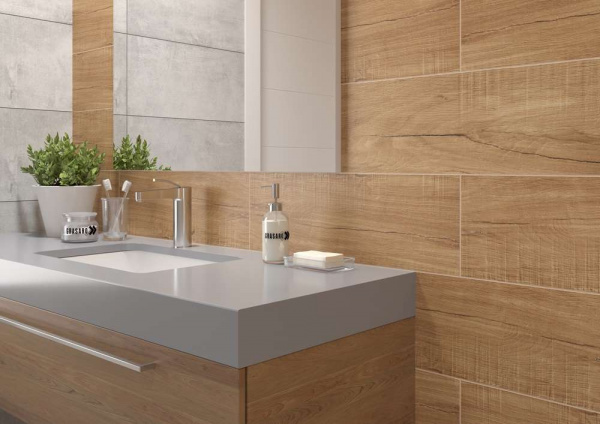 Керамогранит Grasaro Home Wood 20*60 бежевый, G-80/MR/200x600x9