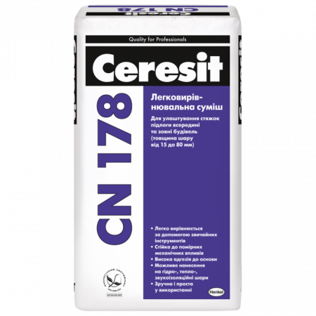 Легковыравниваемая смесь Ceresit CN 178/25