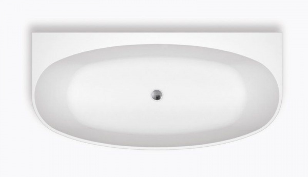 Ванна акриловая BelBagno 170*80 см, белая,  без перелива, BB83-1700-W0