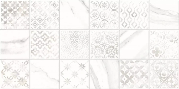 Керамическая плитка настенная Alma Ceramica рельефная Фреско / Fresco 249*500, TWU2550FRC17