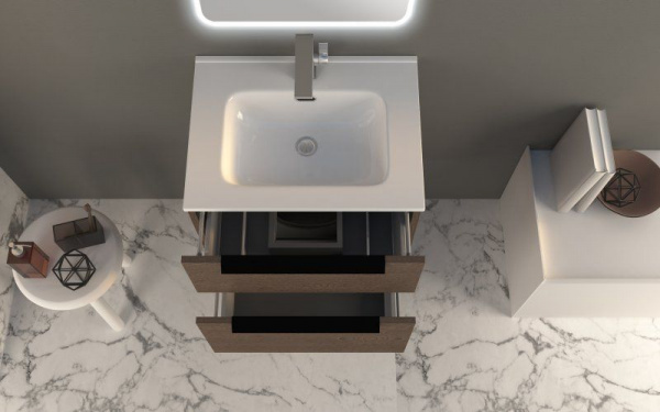 Тумба для раковины Cezares URBAN 60 60x46x62, 55156 Spatolato bianco