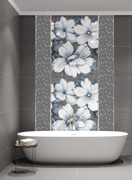 Керамическая напольная плитка Azori DEVORE GRIS 42*42 1с, 507153001