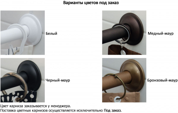 Карниз для ванны Aquanet Mayorca полукруглый 150х100