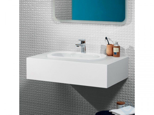 Встраиваемая сверху раковина Villeroy&Boch O.Novo 41615601
