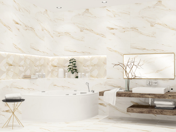 Керамическая настенная плитка Azori CALACATTA ROYAL 31,5*63 1с, 507911201