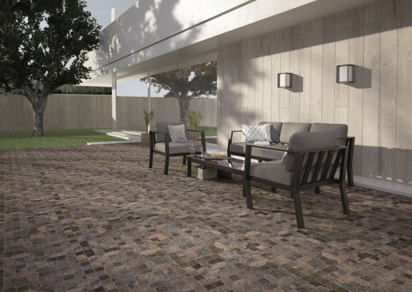 Керамическая плитка настенная CIFRE ceramica CAMELOT TERRA ANTISLIP RG MATE 45X45