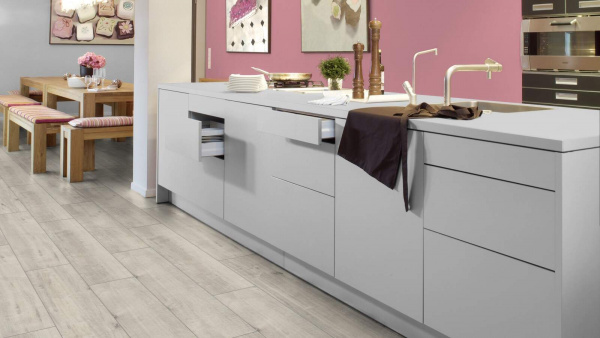 Ламинат Kronotex Exquisit  Plus  Дуб Гала белый 1380х244 мм, D4787
