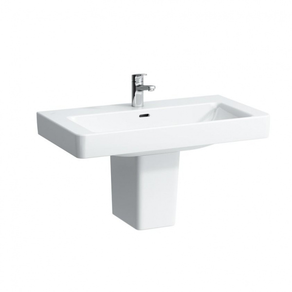 PRO S раковина-столешница 850 x 465, бел 8.1396.5.000.104.1