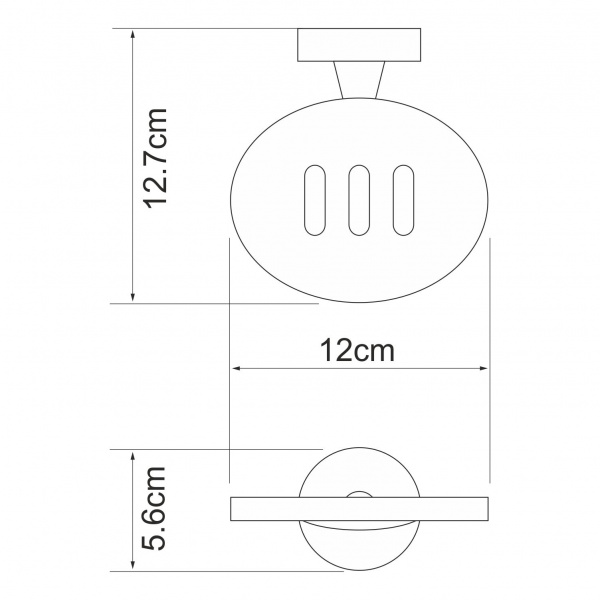 Мыльница WasserKRAFT Isen K-4000, K-4069