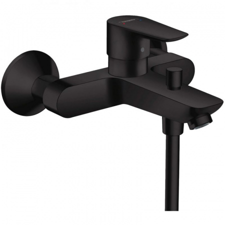 Смеситель для ванны Hansgrohe Talis E, черный матовый, 71740670