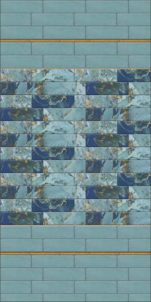 Декор Kerama Marazzi Милан Дарсена 8,5x28,5x8,5, VB\A52\9016