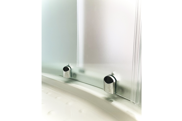 Душевая кабина Royal Bath 120х80х200, матовое стекло, белый профиль, левый, RB 8120BK-С-L