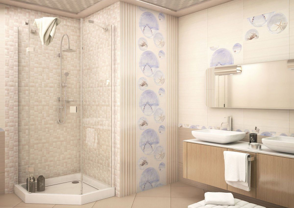 Керамическая плитка настенная AltaCera Лайнс кремовый / Lines Crema 249*500, WT9LNS01