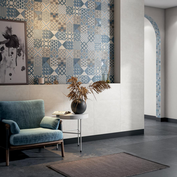 Керамогранит Kerama Marazzi Онда серый светлый натуральный 60х60, SG648200R