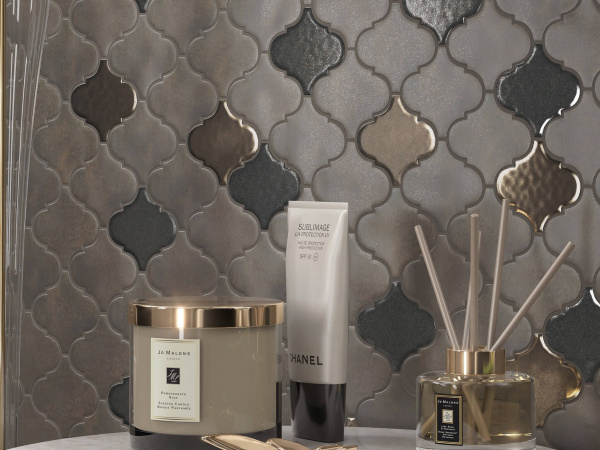 Плитка керамическая Kerama Marazzi Арабески котто коричневый 26x30, 65004