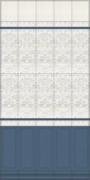 Плинтус Kerama Marazzi Лувр 20х10 синий FMC013