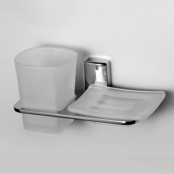Стакан/мыльница WasserKRAFT Leine K-5000, K-5026