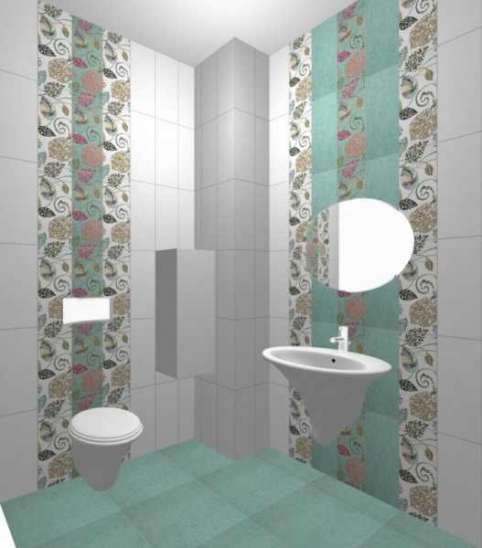 Декор Kerama Marazzi Пленэр 20х50 белый A1867\7073T