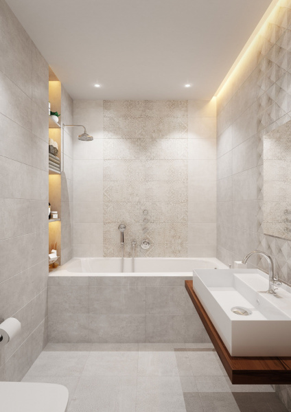 Бордюр Global Tile кер. Лофт / Loft Сер. 5,4x50, GT68VG