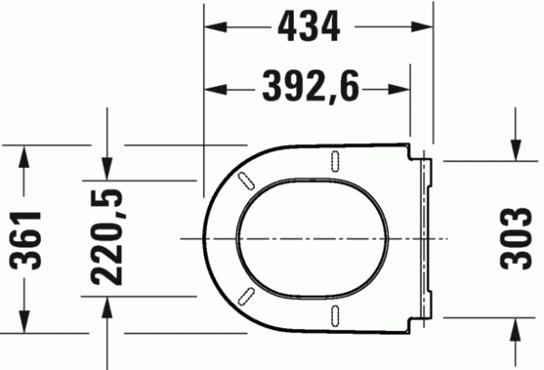 Сиденье с крышкой Duravit  D-NEO дюропласт, с soft close, белый, 0021690000