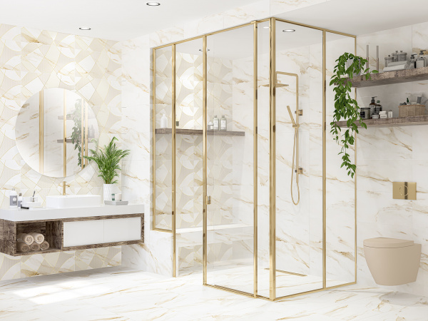 Керамическая настенная плитка Azori CALACATTA ROYAL 31,5*63 1с, 507911201