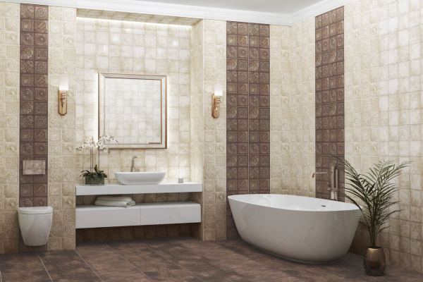 Керамическая настенная плитка Azori IDALGO TOLEDO DARK 31,5*63 1с, 507231101