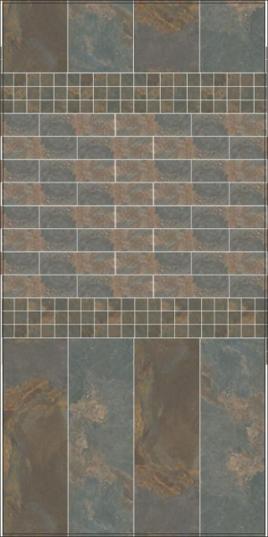 Плитка керамическая настенная Kerama Marazzi Рамбла беж 25x75, 12123R