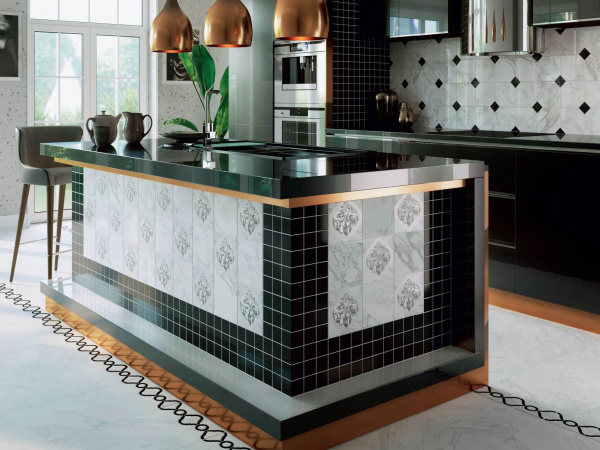 Плитка Kerama Marazzi Фрагонар 15*15 чёрный 17052