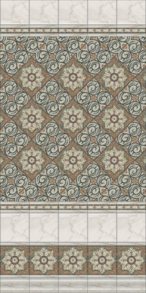 Бордюр Kerama Marazzi Милан Стемма 20x3,6x6,9, HGD\A436\5009