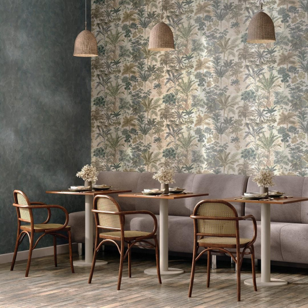 Обои виниловые Kerama Marazzi Оазис база, светлый бежевый, KM6207