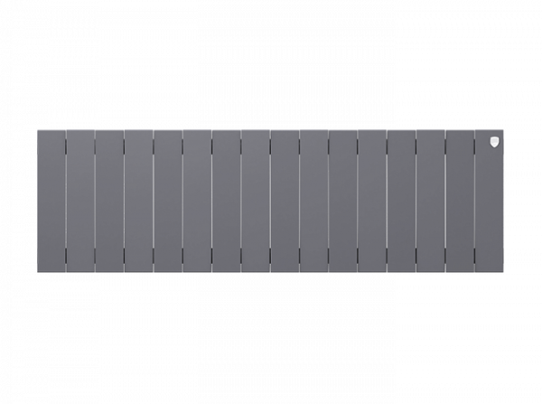 Радиатор биметаллический Royal Thermo PianoForte 300 /Silver Satin - 16 секций, серебристый, RTPSS30