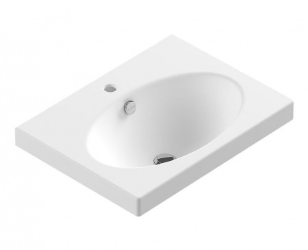 Раковина Raval Next 60 F01 Белая, NXT60SLWB01
