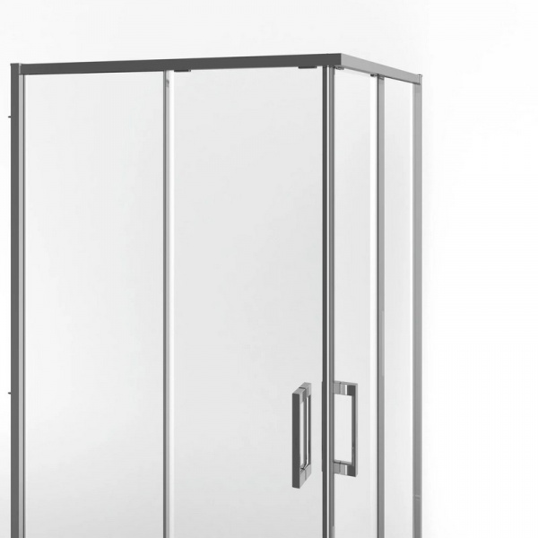 Душевой уголок Kerama Marazzi Lindo/Линдо 100х100х195, хром, LN.100.SSD.CR